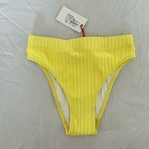 SOLID & STRIPED BIKINI BOTTOM